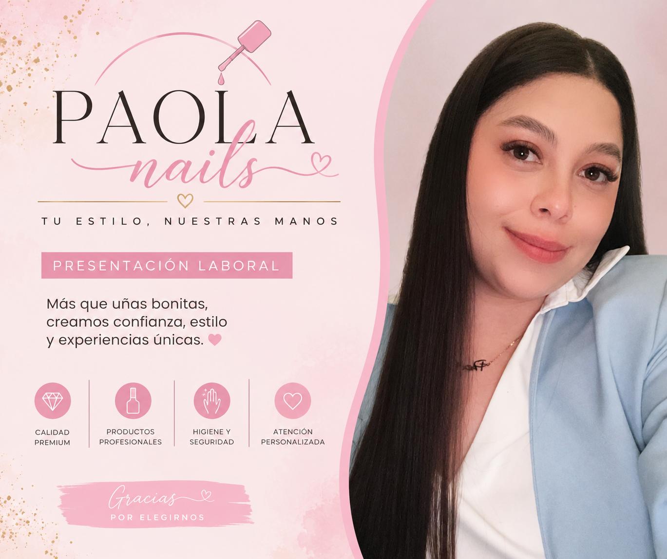 Paola Reyes - Dueña de Paola Nails